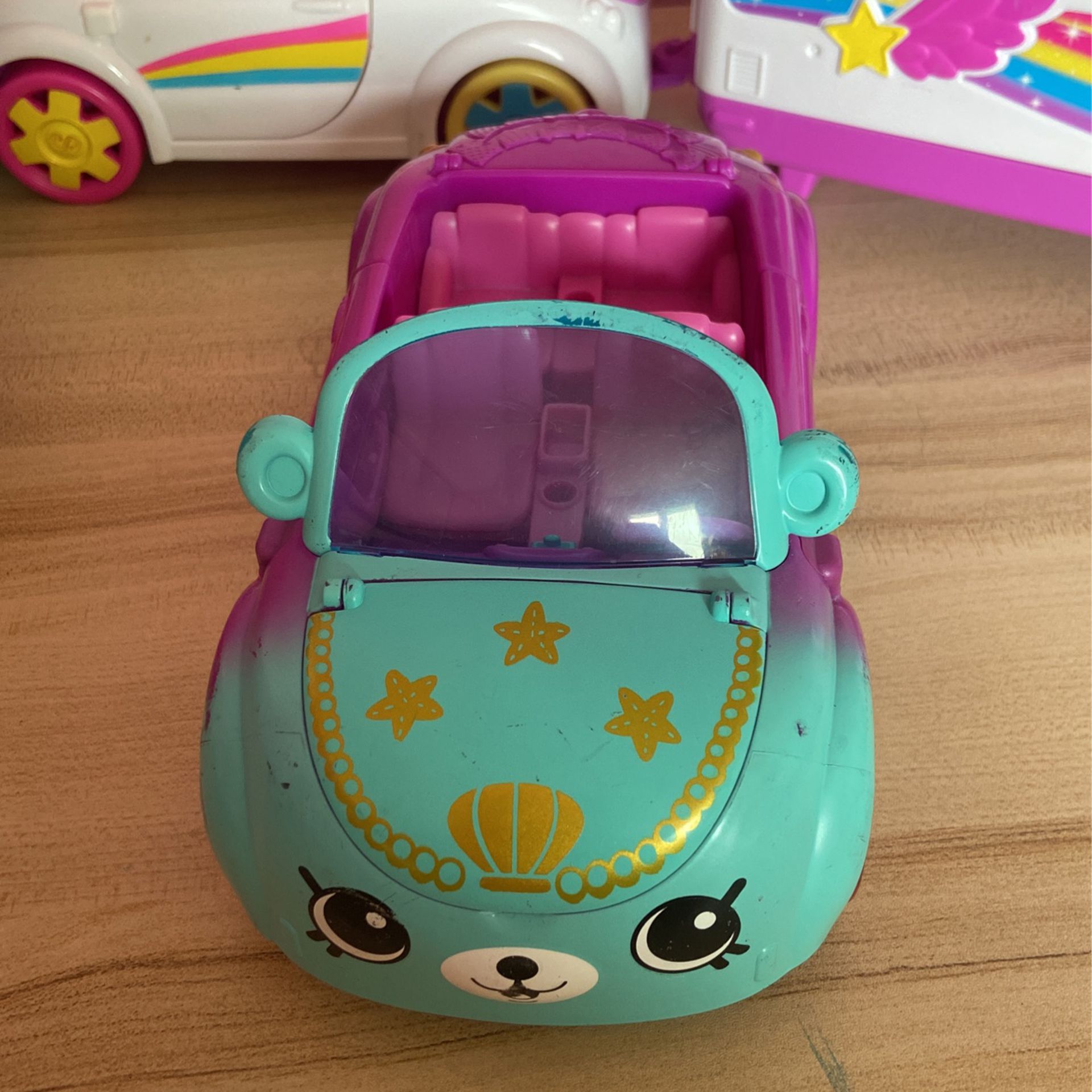 Shopkins Cars With Dolls 