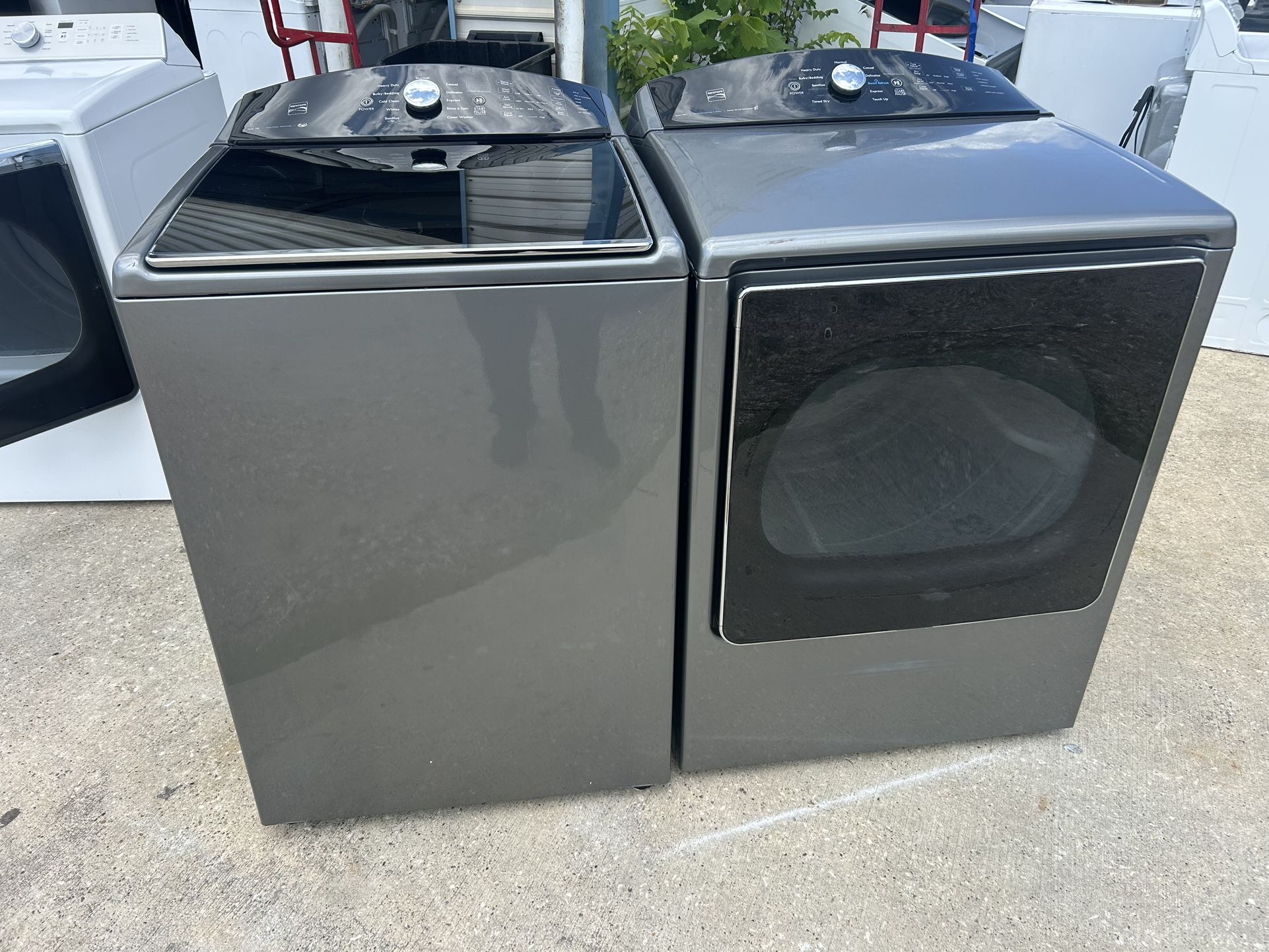 Kenmore XL TopLoad Washer And Dryer