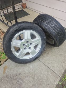 17" Dodge Alloy Rims w/ Primewell PS890 Touring Tires 215/60R17