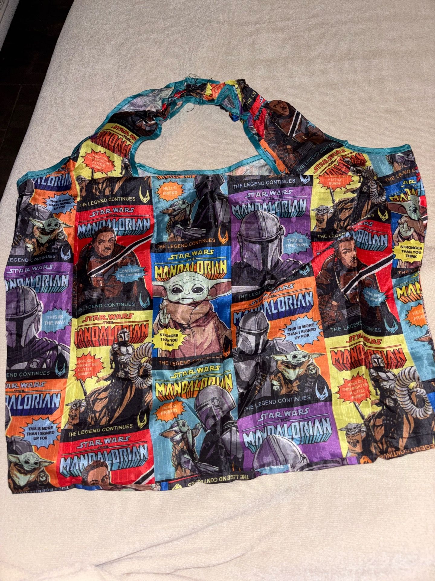 Star Wars Mandalorian Grogu bag