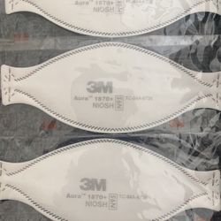 （3pc）3M Aura 1870+ surgical N95 mask For COVID