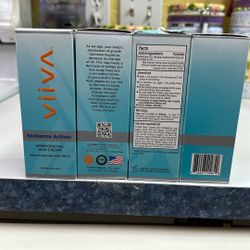 4 Viiva Bioderma Actives 4 Pieces For $100.00 Dollars 