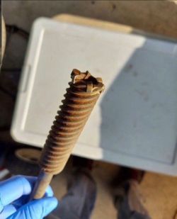 1 Inch X 21 Inch Boring Bar Bit  Bar