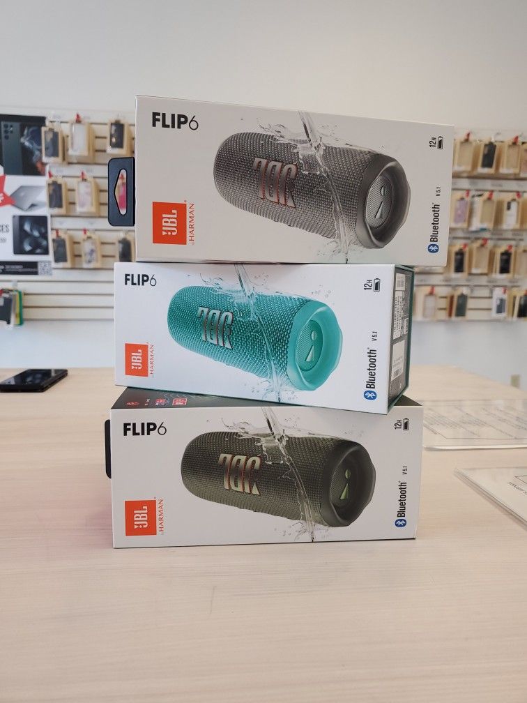 JBL Flip 6 Waterproof Bluetooth Speaker 