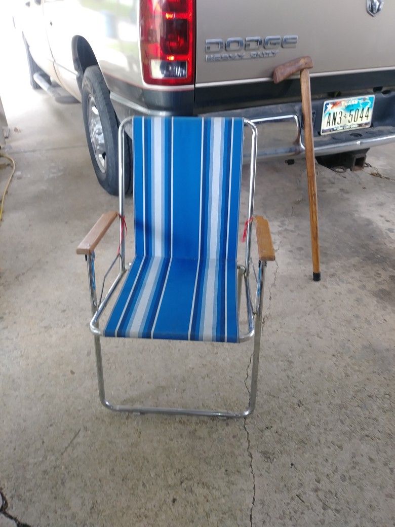 2 Airstream Folding Chairs