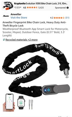Bike lock- Candace para bici