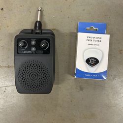 JOYO Mini Amp 5W Portable + Pick 