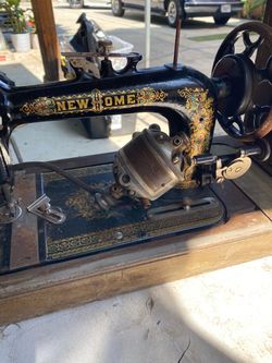Antique New Home Sewing Machine