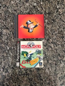 PS1 - Monopoly instruction manual booklet only