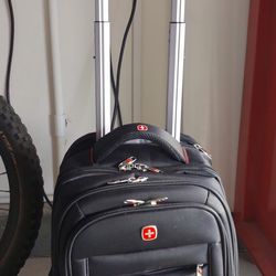 USED rolling backpack with 4 wheels