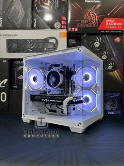 White Budget Gaming PC
