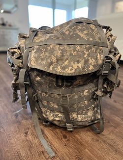 Military Large Rucksack Complete And One Extra Incomplete
