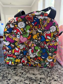 Mario lunch bag