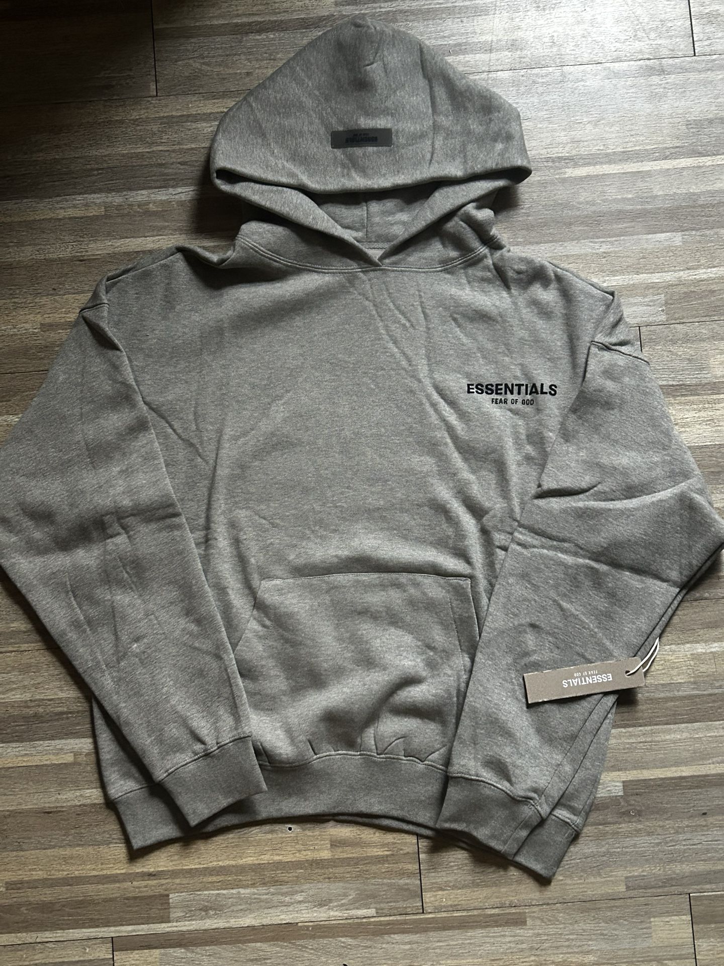 Grey Essentials Hoodie (SEND OFFERS!!)