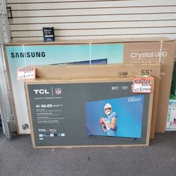 (Smart TV Samsung 75" 189cm 74.5" diagonal CRISTAL $449.99) (Smart TV TCL 55, Cristal $249.99) (Smart TV TCL 50, Crystal $299.99) Ofertas especiales c