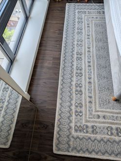 8x10 Wool Brooks Brothers Area Rug - $200