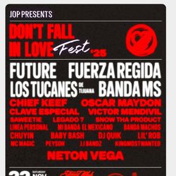 Dont Fall In Love Fest Ticket