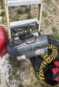 Air compressor 4gal devilbiss