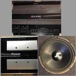 CAR STEREO SYSTEM Amps Speaker *Selling All Together*