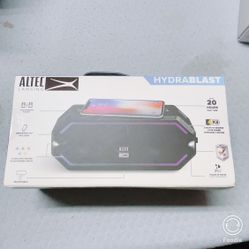 Altec Lansing IMW1300-BLK-HydraBlast Everything Proof Speaker RUGGED WIRELESS