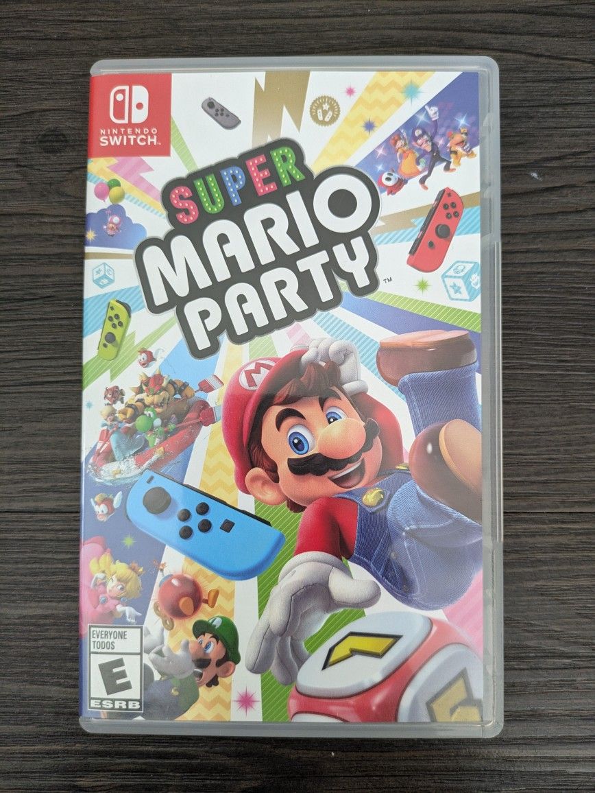 Like New - Super Mario Party Game With Case