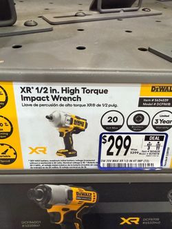 NEW DEWALT XR HEAVY DUTY WRENCH DRILL