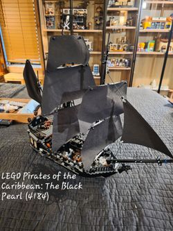 Lego 4184 Pirates of the Caribbean Black Pearl (RETIRED SET) complete, no minifigs **read description*