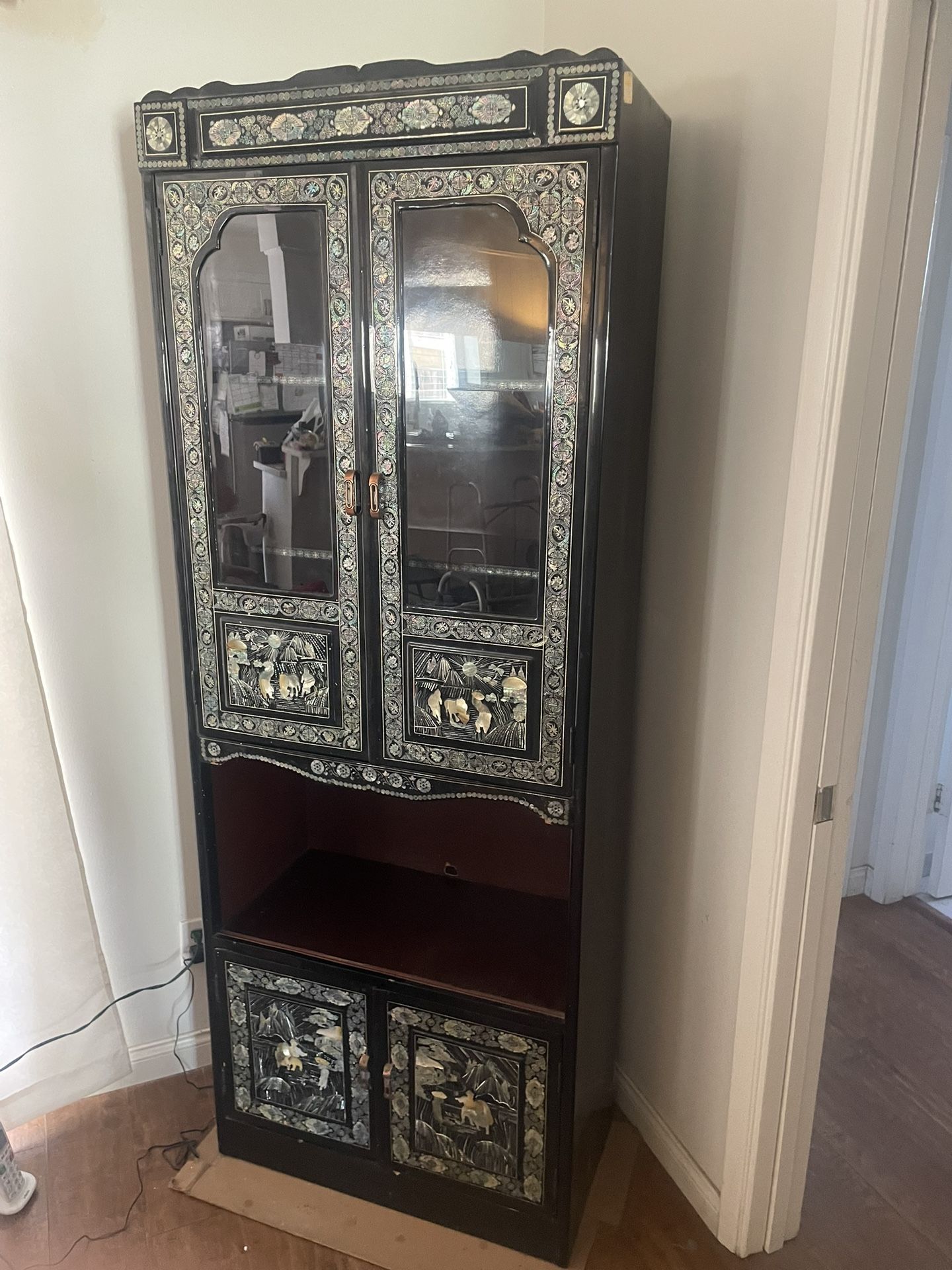 Antique Oriental Cabinet