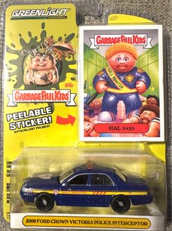 2023 Greenlight Garbage Pail Kids Series 5, 2008 Crown Victoria Police Interceptor