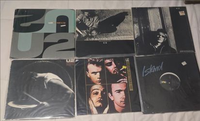 U2 Used Vinyl Collection