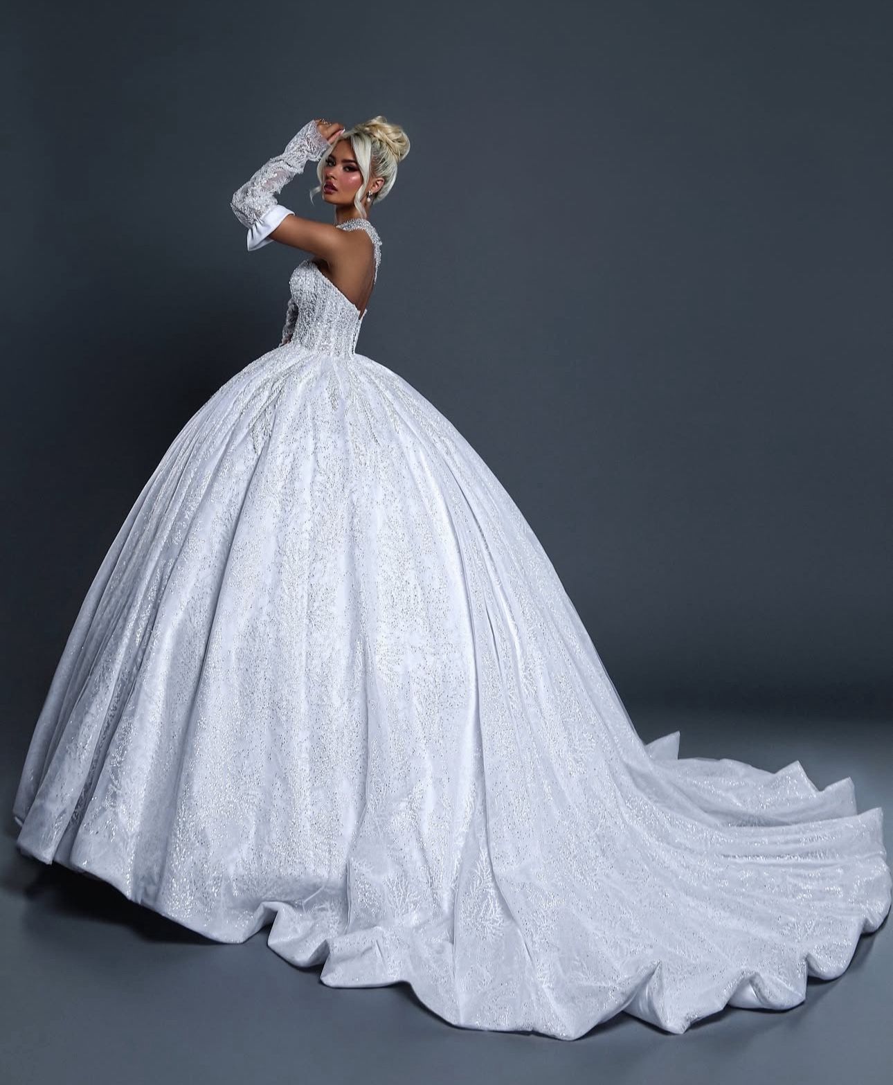 Ball Gown Wedding Dress – Custom Handmade