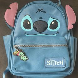 Leather Stitch Mini Backpack 