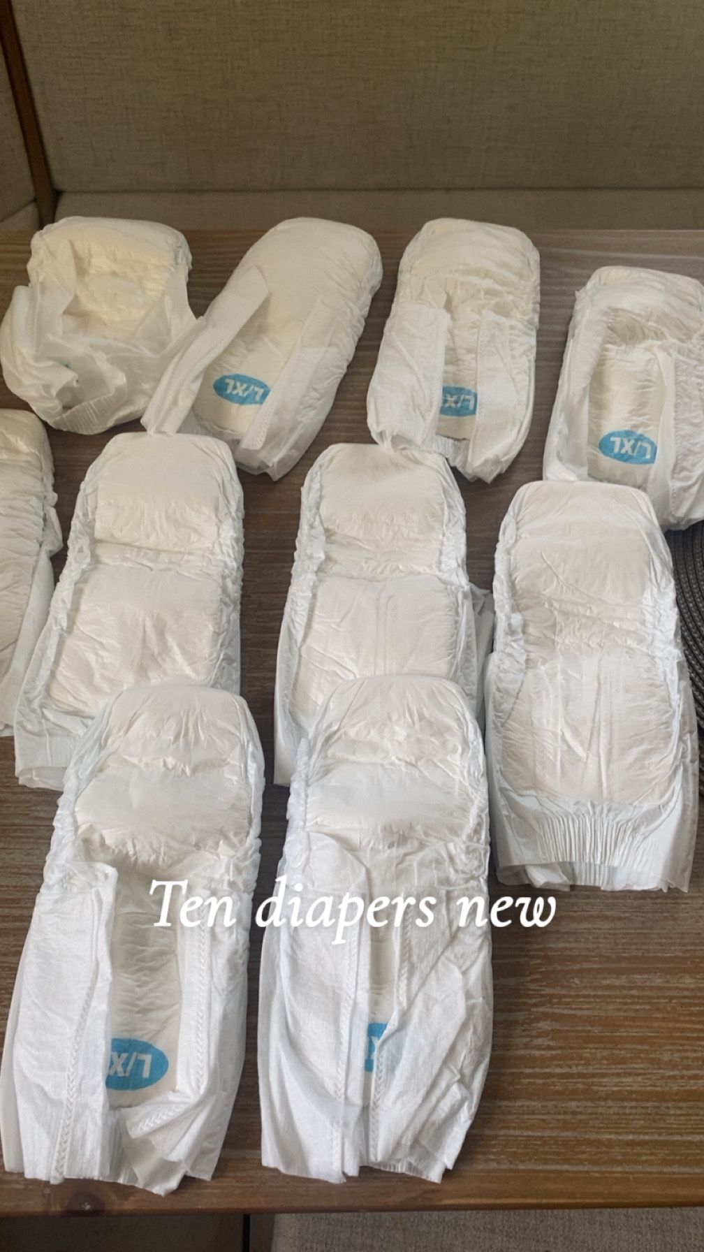 Ten Diapers New