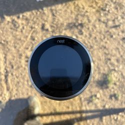 GOOGLE NEST Learning Thermostat 3rd Generation Model A0013 E260129 Pre-Owned