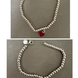 Tiffany Bracelet, 2 Colors, No Box, New