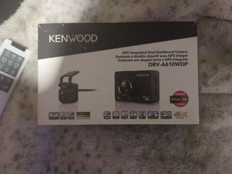 Brand New Kenwood 4K Dual Dash Cam System w/ GPS & Rear Camera – DRV-A610WDP