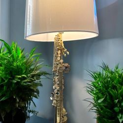 Soprano Saxophone Lamp - One Of A Kind
