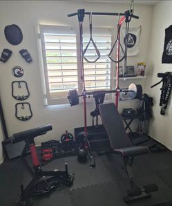 Room full of Exercise Equipment