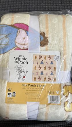 Winnie The Pooh,Stripey & Friends blanket 