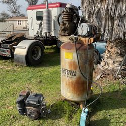 Large Compressor And 429cc Gas Compressor Engine 