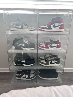 Acrylic Shoe Box Organizer
