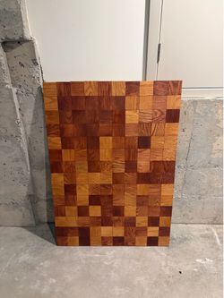 Handcrafted Solid Oak Geometric Wall Art