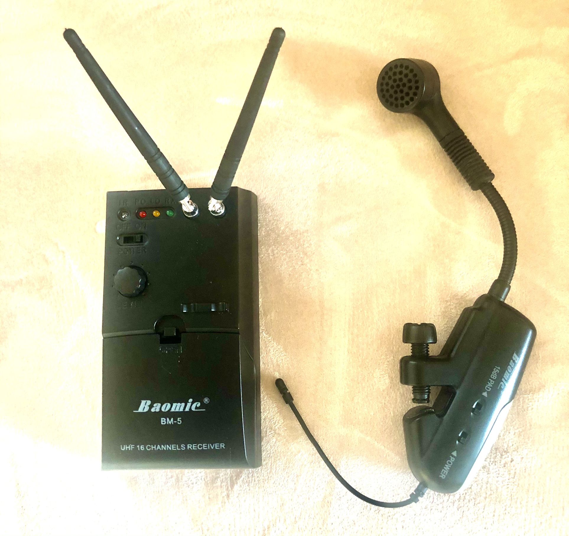 Music Instrument Microphone Wireless Baomic MB-5