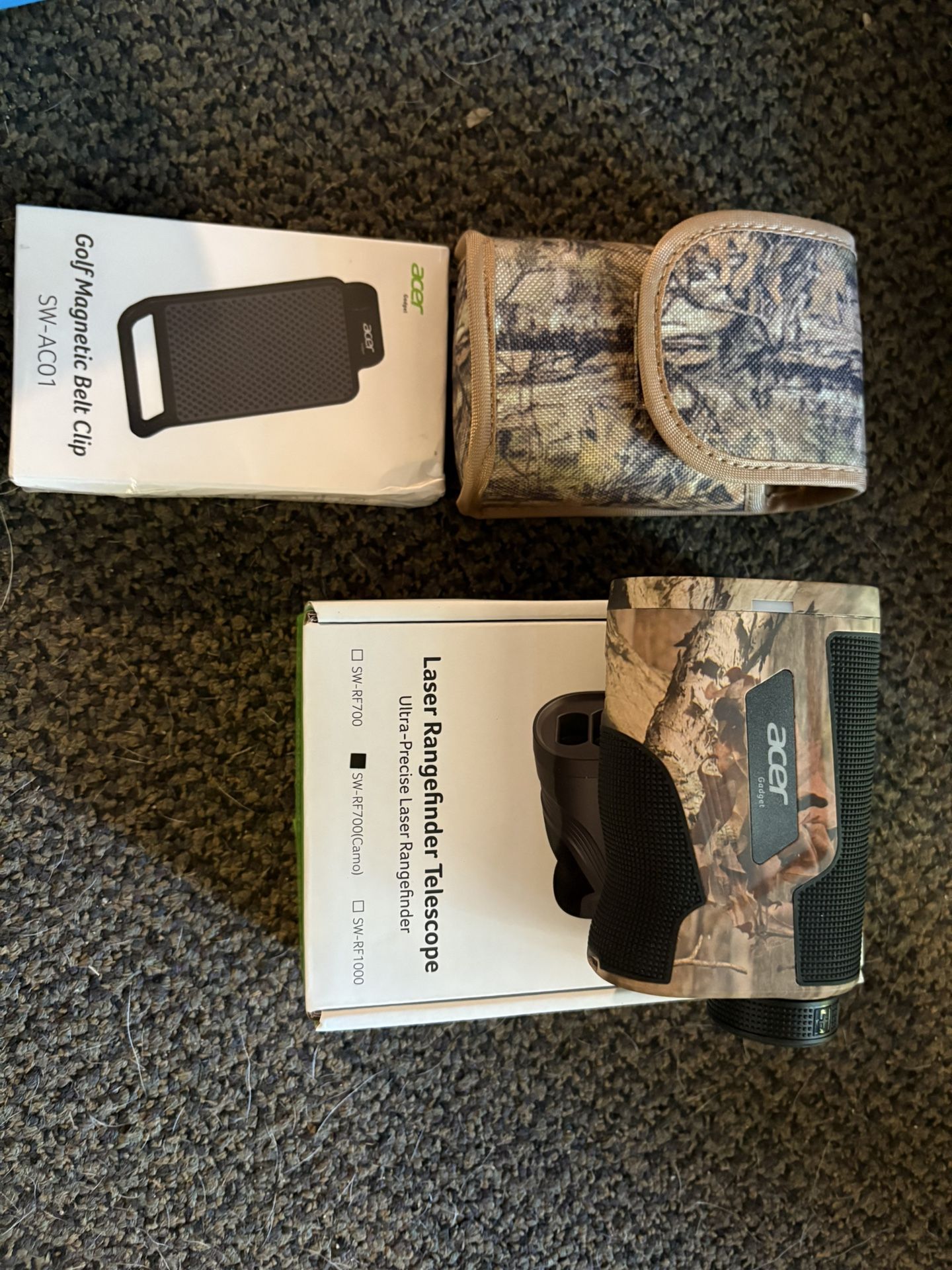 Acer Camo Laser Rangefinder Telescope With Magnetic Clip