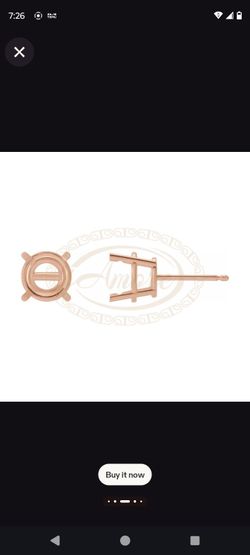 Solid Gold Pendant