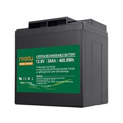 12v  Volt 36Ah Lithium Battery (New)