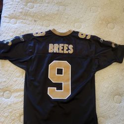Men's NFL Authentic Reebok Drew Brees Jersey Size 48 Large