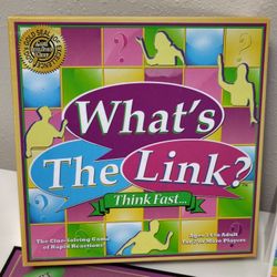 What's The Link Board Game (All Pieces Included)