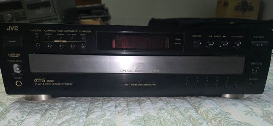 JVC XL-FZ258 - Carousel Rotary 5 Disc CD Changer Player Compact Disc Digital Out