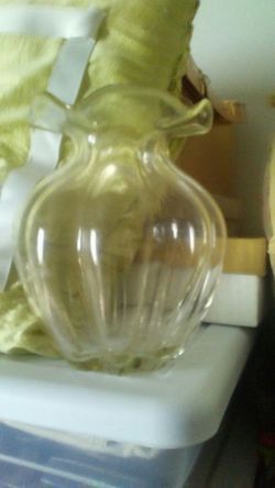 Great fluted flower vase